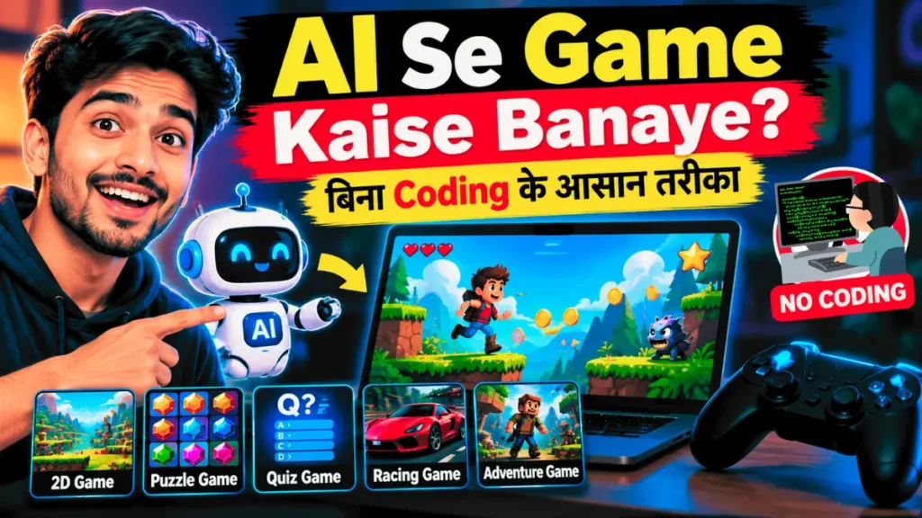 AI se game kaise banaye